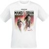 Star Wars The Mandalorian - Season 3 - For Mandalore Tričko bílá - Merchstore.cz