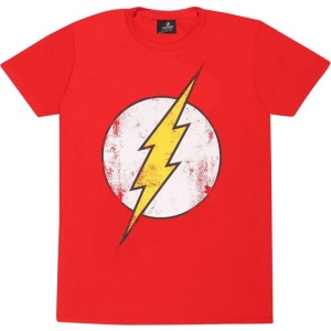 The Flash Flash - Logo Tričko červená - Merchstore.cz