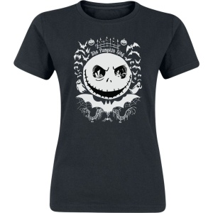 The Nightmare Before Christmas Jack Dámské tričko černá - Merchstore.cz