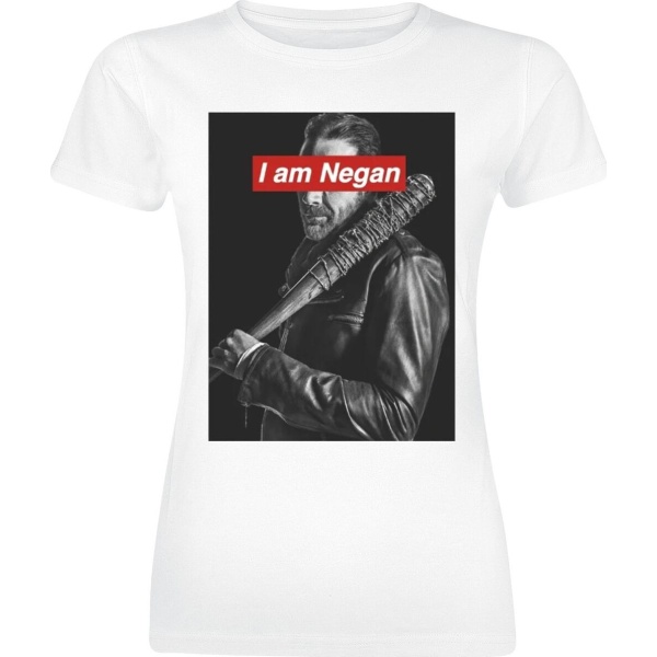 The Walking Dead I Am Negan Dámské tričko bílá - Merchstore.cz