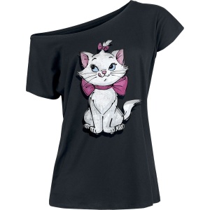 Aristocats Pure Cute Dámské tričko černá - Merchstore.cz