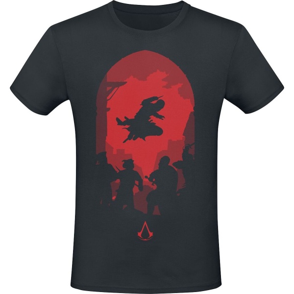 Assassin's Creed Jump Tričko černá - Merchstore.cz