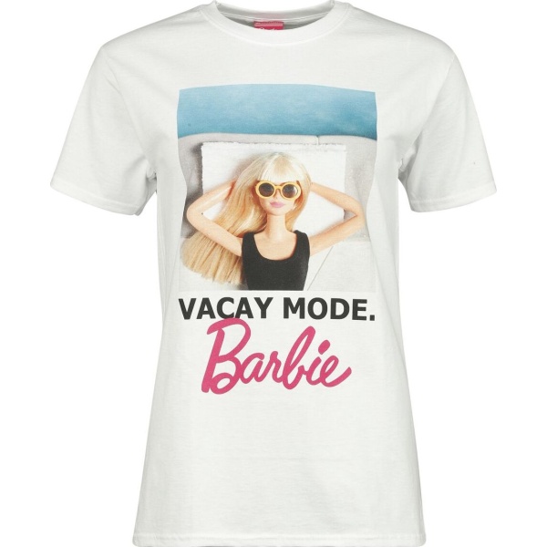 Barbie Vacay Mode Dámské tričko bílá - Merchstore.cz