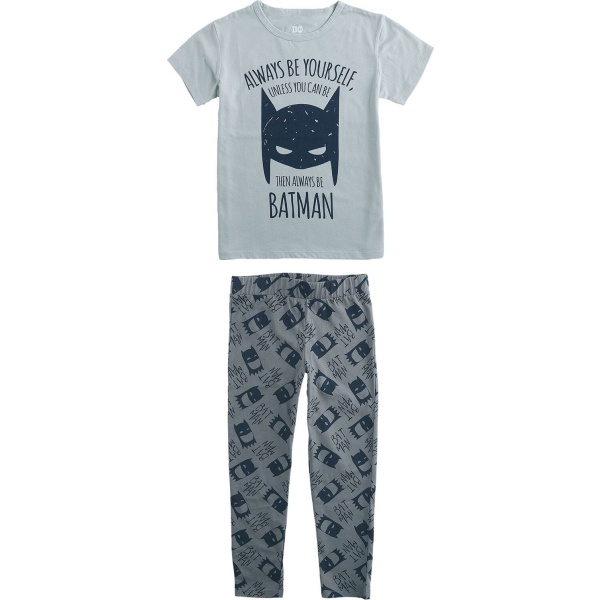 Batman Kids - Always be yourself unless you can be Batman Dětská pyžama modrá - Merchstore.cz