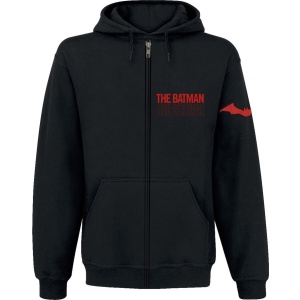 Batman The Batman Mikina s kapucí na zip černá - Merchstore.cz