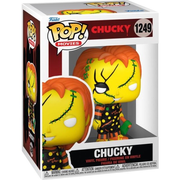 Chucky Vinylová figurka č.1249 Chucky Sberatelská postava vícebarevný - Merchstore.cz