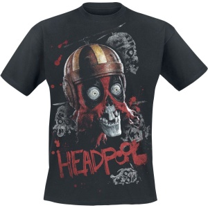 Deadpool 3 - Headpool Tričko černá - Merchstore.cz