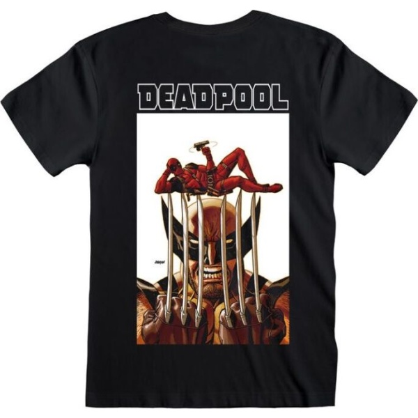 Deadpool Deadpool & Wolverine - Striking Pose Tričko černá - Merchstore.cz