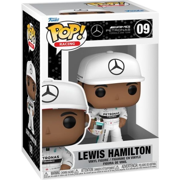 Formel 1 Vinylová figurka č.09 Lewis Hamilton Sberatelská postava standard - Merchstore.cz