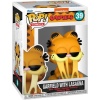 Garfield Vinylová figurka č.39 Garfield with Lasagna Sberatelská postava vícebarevný - Merchstore.cz