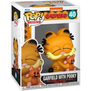 Garfield Vinylová figurka č.40 Garfield with Pooky Sberatelská postava vícebarevný - Merchstore.cz