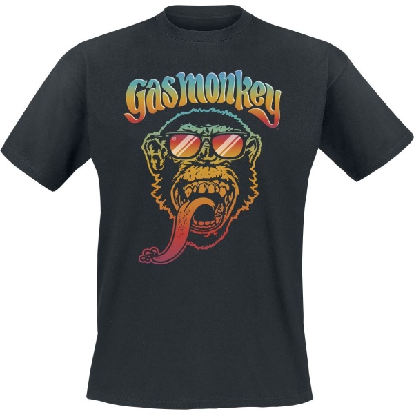 Gas Monkey Garage Tričko černá - Merchstore.cz