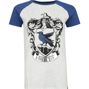 Harry Potter Ravenclaw Silver Dámské tričko modrá/šedá - Merchstore.cz