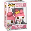 Hello Kitty Vinylová figurka č.91 My Melody Sberatelská postava vícebarevný - Merchstore.cz