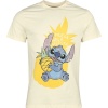 Lilo & Stitch Pineapple Stitch Tričko krémová - Merchstore.cz