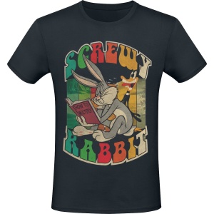 Looney Tunes Screwy Rabbit Tričko černá - Merchstore.cz