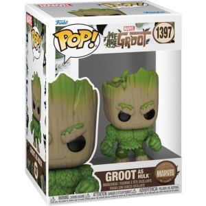 Marvel Vinylová figurka č.1397 We Are Groot - Groot as Hulk Sberatelská postava vícebarevný - Merchstore.cz