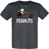 Peanuts Snoopy - Biker - Rocker - Woodstock Tričko vícebarevný - Merchstore.cz