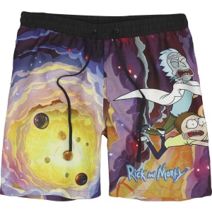 Rick And Morty Escape Pánské plavky vícebarevný - Merchstore.cz