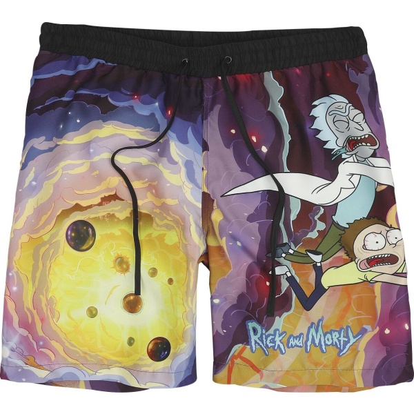 Rick And Morty Escape Pánské plavky vícebarevný - Merchstore.cz