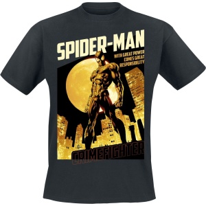 Spider-Man Crime Fighter Tričko černá - Merchstore.cz