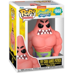 SpongeBob SquarePants Vinylová figurka č.1668 Fry Cook Games Patrick Sberatelská postava vícebarevný - Merchstore.cz