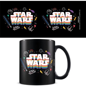 Star Wars Logo - Pride Hrnek černá - Merchstore.cz