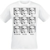 Star Wars Stormtrooper - Emotions Tričko bílá - Merchstore.cz