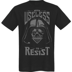 Star Wars Useless To Resist Tričko černá - Merchstore.cz