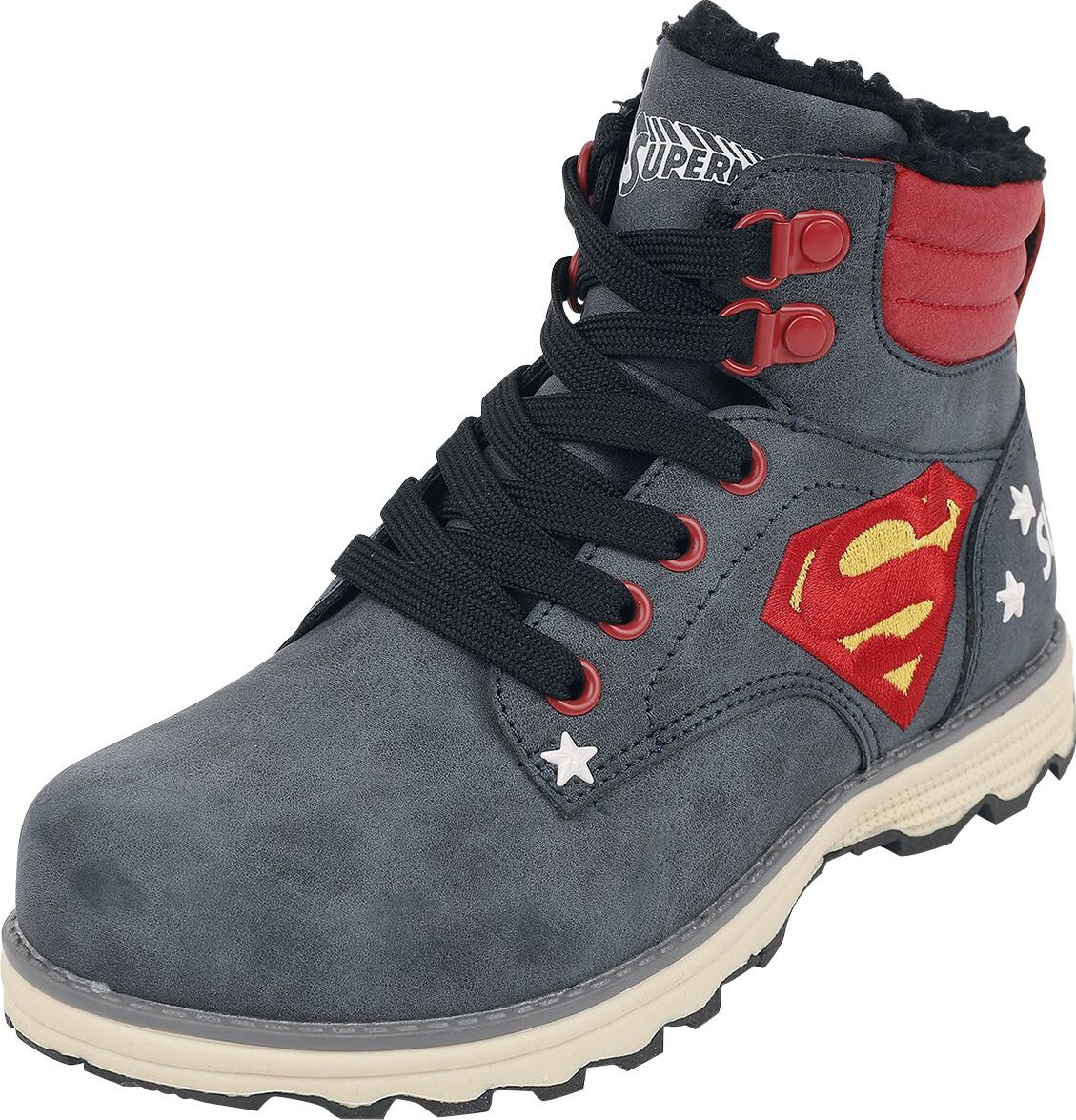 Superman Kids - Super Hero Services Dětské boty modrá/cervená - Merchstore.cz Superman Kids - Super Hero Services Dětské boty modrá/cervená - Merchstore.cz