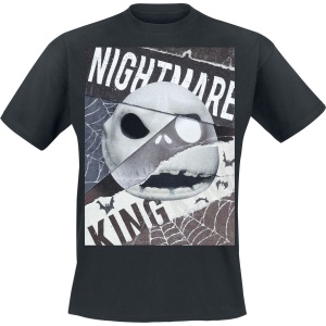 The Nightmare Before Christmas Nightmare King Tričko černá - Merchstore.cz