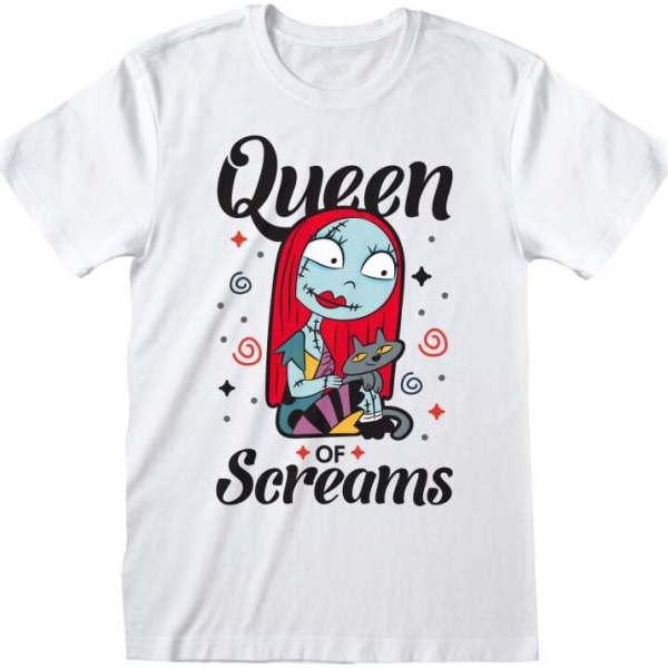 The Nightmare Before Christmas Queen of Screams Dámské tričko bílá - Merchstore.cz