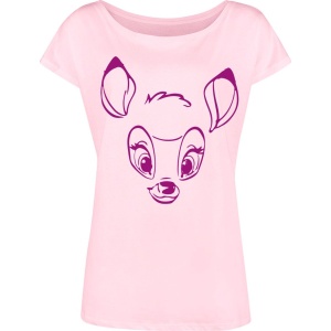 Bambi Cute Dámské tričko světle růžová - Merchstore.cz