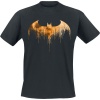 Batman Dripped Logo Tričko černá - Merchstore.cz