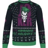 Batman The Joker - Ha Ha Ha Ha Holidays Pletený svetr vícebarevný - Merchstore.cz