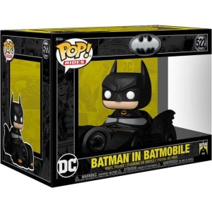 Batman Vinylová figurka č.522 Batman in Batmobil (Pop! Ride Deluxe) Sberatelská postava vícebarevný - Merchstore.cz