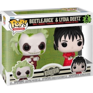 Beetlejuice Balení 2 ks vinylových figurek Beetlejuice - Beetlejuice a Lydia Deetz Sberatelská postava vícebarevný - Merchstore.cz