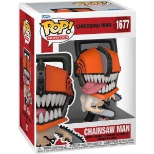 Chainsaw Man Vinylová figurka č.1677 Chainsaw Man (s možností chase!) Sberatelská postava vícebarevný - Merchstore.cz