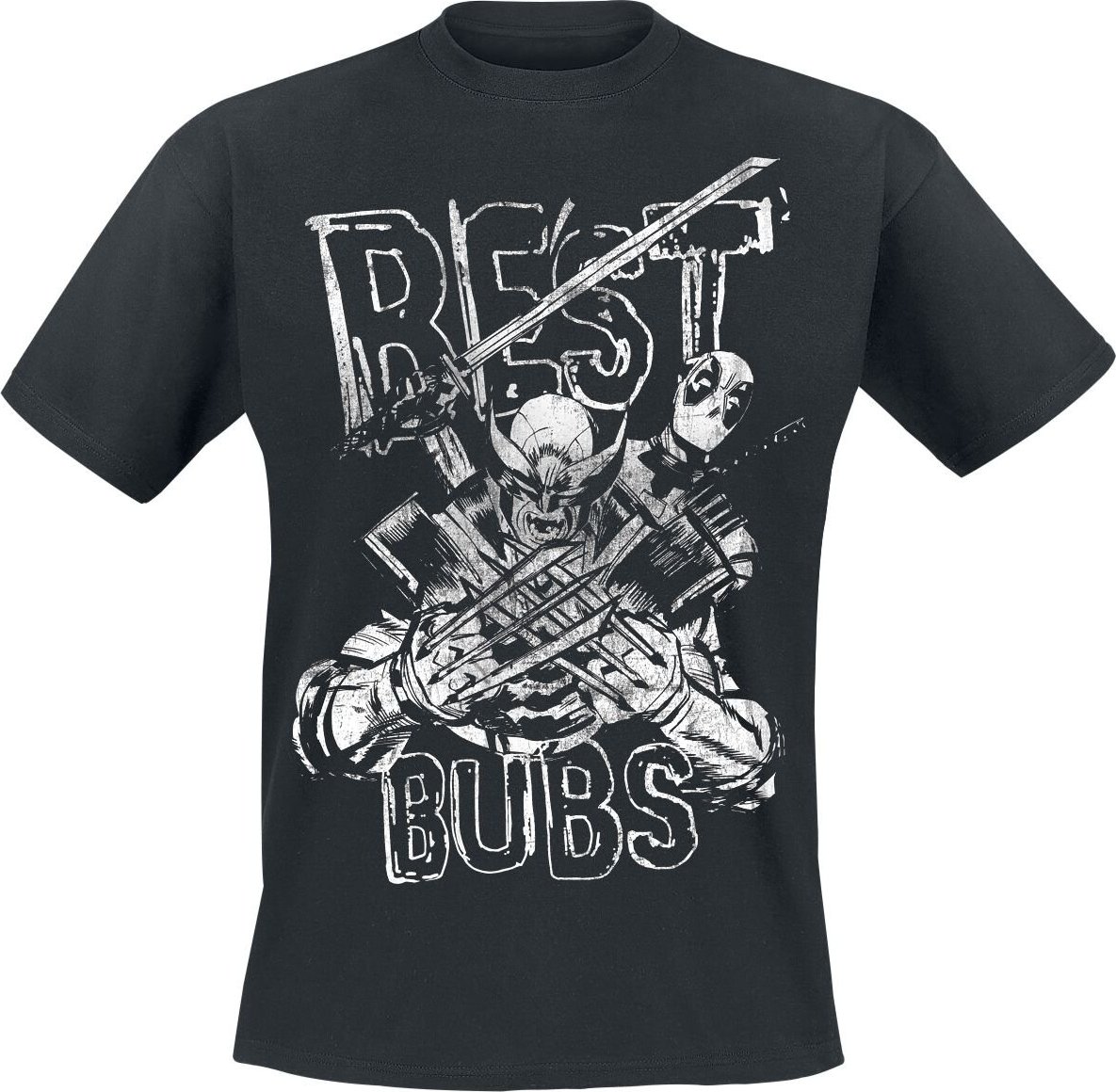 Deadpool Best Bubs Tričko černá - Merchstore.cz Deadpool Best Bubs Tričko černá - Merchstore.cz