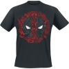 Deadpool Scribble Tričko černá - Merchstore.cz