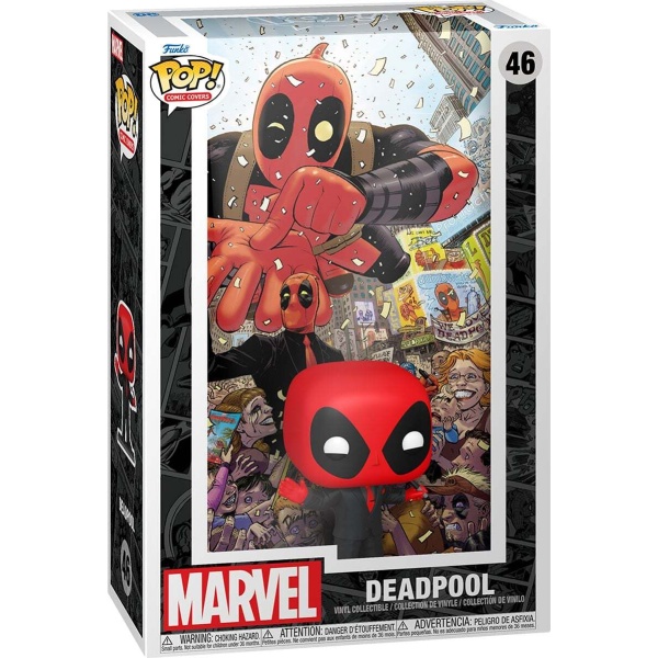 Deadpool Vinylová figurka č.46 Deadpool no.1 (Comic Covers) Sberatelská postava standard - Merchstore.cz