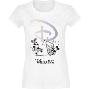 Disney Disney 100 - 100 Years of Wonder Dámské tričko bílá - Merchstore.cz