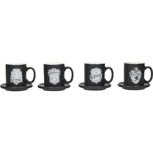 Harry Potter Espresso šálky Houses Hrnek - sada standard - Merchstore.cz