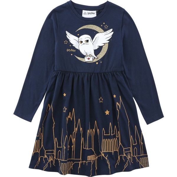 Harry Potter Kids - Hogwarts detské šaty modrá - Merchstore.cz