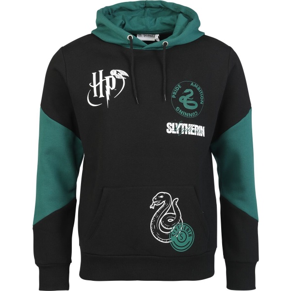 Harry Potter Slytherin Mikina s kapucí vícebarevný - Merchstore.cz