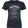 Jack Daniel's Label Dámské tričko černá - Merchstore.cz