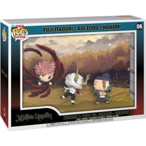 Jujutsu Kaisen Vinylová figurka č.06 Yuji Itadori and AOI Todo and Hanami (Pop! Moments Deluxe) Sberatelská postava vícebarevný - Merchstore.cz