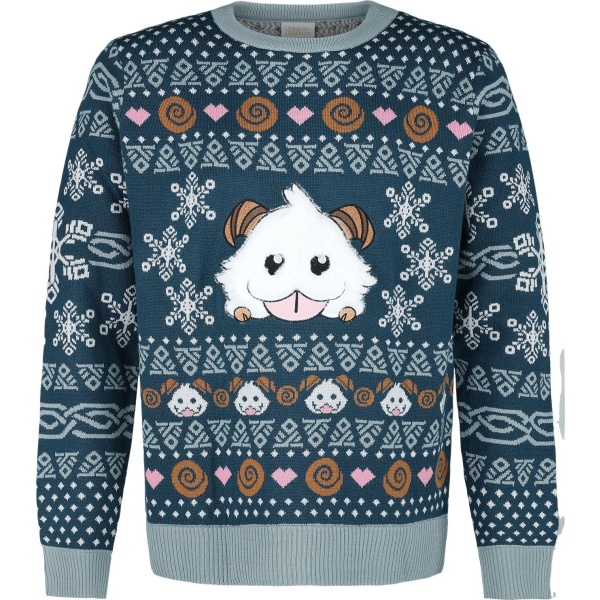 League Of Legends Poro Pletený svetr vícebarevný - Merchstore.cz