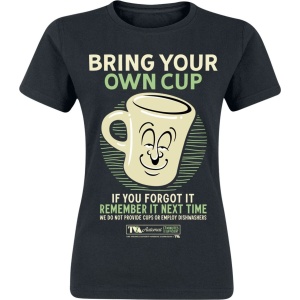 Loki Bring Your Own Cup Dámské tričko černá - Merchstore.cz