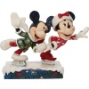 Mickey & Minnie Mouse Micky und Minnie beim Schlittschuhlaufen Socha standard - Merchstore.cz